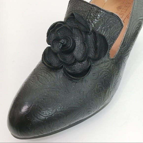 NEW L'Artiste Spring Step Dark Charcoal Gray Womens Noora Heels Pumps 43 11.5 12 - Picture 4 of 14